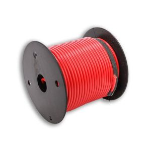14GA Red Primary Wire - 100'
