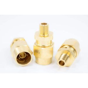 Rubber/Male Connector 3/8 X 1/4