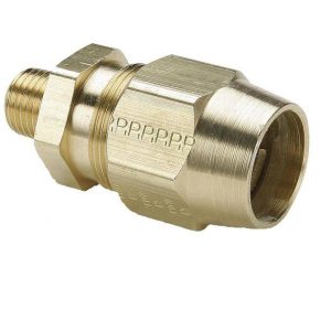 Rubber/Male Connector 3/8 X 3/8