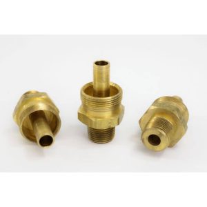 Rubber/Male Connector 3/8 X3/8