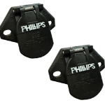 Phillips 16-726 STA-DRY 7-Way Socket 2-Pack — Dallas Truck Part