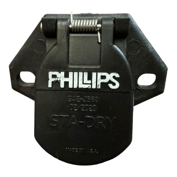 Phillips 16-726 STA-DRY 7-Way Socket detail — Dallas Truck Part