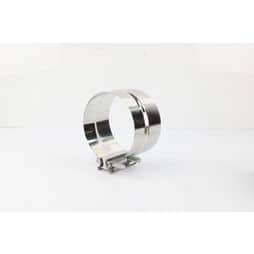 5 STAINLESS LAP JOINT TORCA STYLE CLAMP
